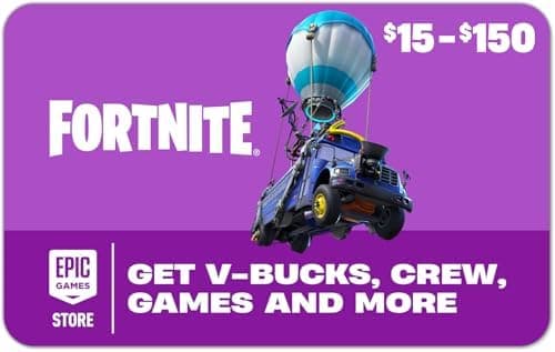Fortnite V-Bucks Gift Card