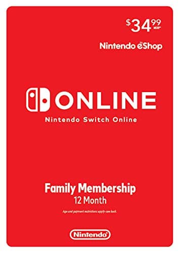 Nintendo Switch Online Family Membership (12 months)