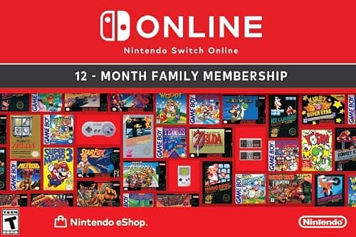 Nintendo Switch Online Family Membership (12 months)